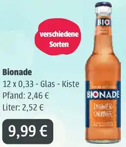 Getränkeland Mayer Bionade Angebot