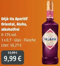 Getränkeland Mayer Déjà-Vu Aperitif Oriental, Aloha, alkoholfrei Angebot