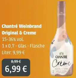 Getränkeland Mayer Chantré Weinbrand Original & Creme Angebot