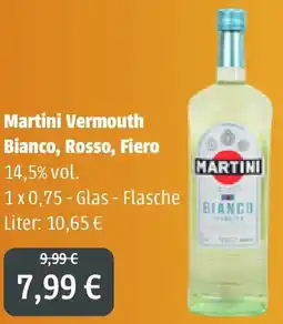 Getränkeland Mayer Martini Vermouth Bianco, Rosso, Fiero Angebot