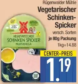 Edeka Rügenwalder Mühle Vegetarischer Schinken Spicker Angebot