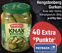 Edeka Hengstenberg Gurken Angebot