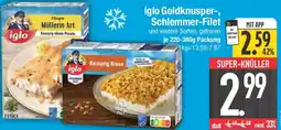 Edeka iglo Goldknusper-, Schlemmer-Filet Angebot