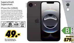 MEDIMAX iPhone 16e (128GB) Angebot