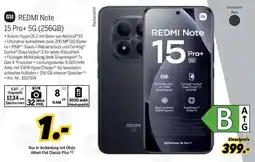 MEDIMAX REDMI Note 15 Pro+ 5G (256GB) Angebot