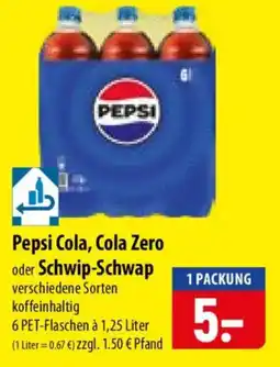 Famila Nord Ost Pepsi Cola, Cola Zero Angebot