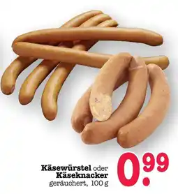 Scheck-in-Center Käsewürstel oder Käseknacker Angebot