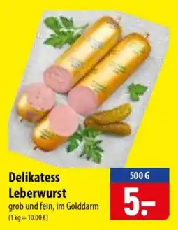 Famila Nord Ost Delikatess Leberwurst Angebot