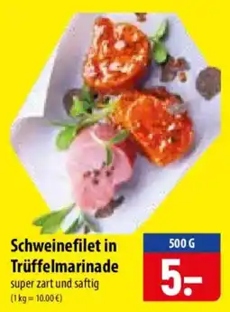 Famila Nord Ost Schweinefilet in Trüffelmarinade Angebot