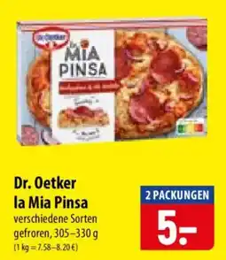 Famila Nord Ost Dr. Oetker la Mia Pinsa Angebot