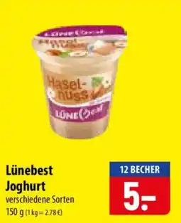Famila Nord Ost Lünebest Joghurt Angebot