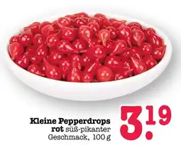 Scheck-in-Center Kleine Pepperdrops rot Angebot