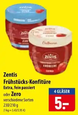 Famila Nord Ost Zentis Frühstücks-Konfitüre Angebot