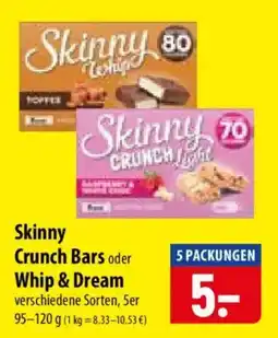 Famila Nord Ost Skinny Crunch Bars oder Whip & Dream Angebot
