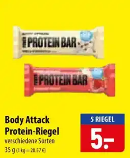 Famila Nord Ost Body Attack Protein-Riegel Angebot