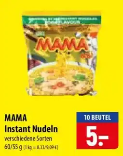 Famila Nord Ost MAMA Instant Nudeln Angebot