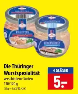 Famila Nord Ost Die Thüringer Wurstspezialität Angebot