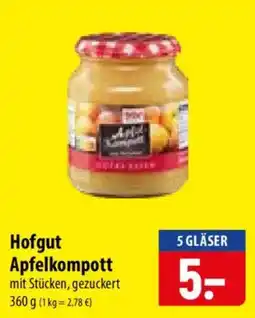 Famila Nord Ost Hofgut Apfelkompott Angebot