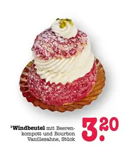 Scheck-in-Center Windbeutel mit Beerenkompott und Bourbon Vanillesahne Angebot