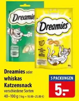 Famila Nord Ost Dreamies Katzensnack Angebot