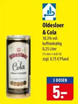 Famila Nord Ost Oldesloer & Cola Angebot