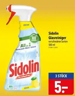 Famila Nord Ost Sidolin Glasreiniger Angebot