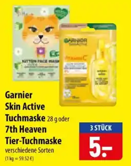 Famila Nord Ost Garnier Skin Active Tuchmaske Angebot