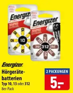 Famila Nord Ost Energizer Hörgerätebatterien Angebot