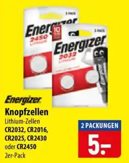 Famila Nord Ost Energizer Knopfzellen Angebot