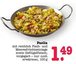 Scheck-in-Center Paella Angebot