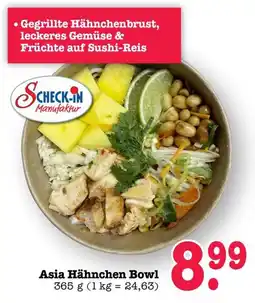 Scheck-in-Center Scheck-in Manufaktur Asia Hähnchen Bowl Angebot