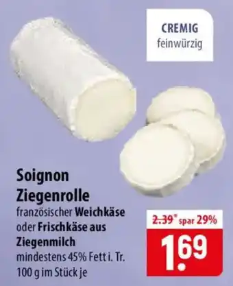 Famila Nord Ost Soignon Ziegenrolle Angebot