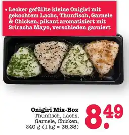 Scheck-in-Center Onigiri Mix-Box Angebot
