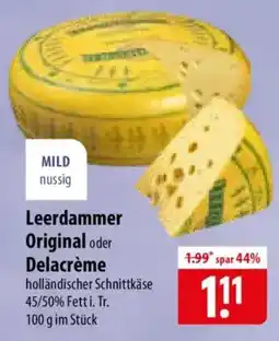 Famila Nord Ost Leerdammer Original oder Delacrème Angebot