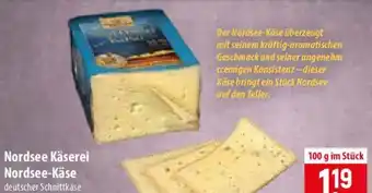 Famila Nord Ost Nordsee Käserei Nordsee-Käse Angebot