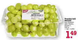 Scheck-in-Center Trauben hell kernlos Angebot