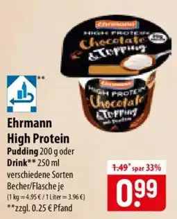 Famila Nord Ost Ehrmann High Protein Pudding Angebot