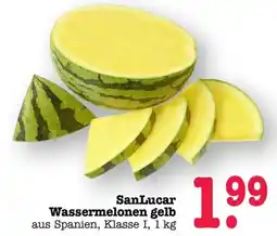 Scheck-in-Center SanLucar Wassermelonen gelb Angebot