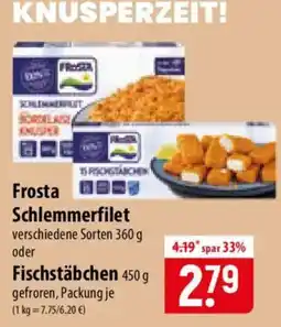 Famila Nord Ost Frosta Schlemmerfilet Angebot
