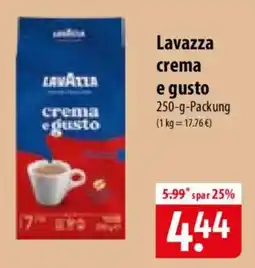 Famila Nord Ost Lavazza crema e gusto Angebot