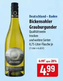 Famila Nord Ost Bickensohler Grauburgunder Angebot