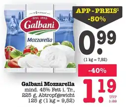Scheck-in-Center Galbani Mozzarella Angebot