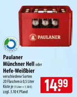 Famila Nord Ost Paulaner Münchner Hell oder Hefe-Weißbier Angebot
