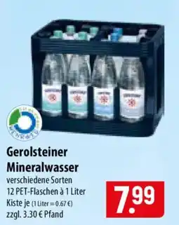 Famila Nord Ost Gerolsteiner Mineralwasser Angebot