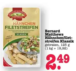 Scheck-in-Center Bernard Matthews Hähnchenfiletstreifen Klassik Angebot