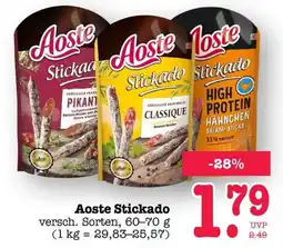 Scheck-in-Center Aoste Stickado Angebot