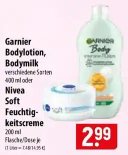 Famila Nord Ost Garnier Bodylotion, Bodymilk Angebot