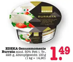 Scheck-in-Center EDEKA Genussmomente Burrata Angebot