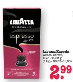 Scheck-in-Center Lavazza Kapseln Angebot