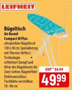 Famila Nord Ost LEIFHEIT Bügeltisch Air Board Compact M Plus Angebot